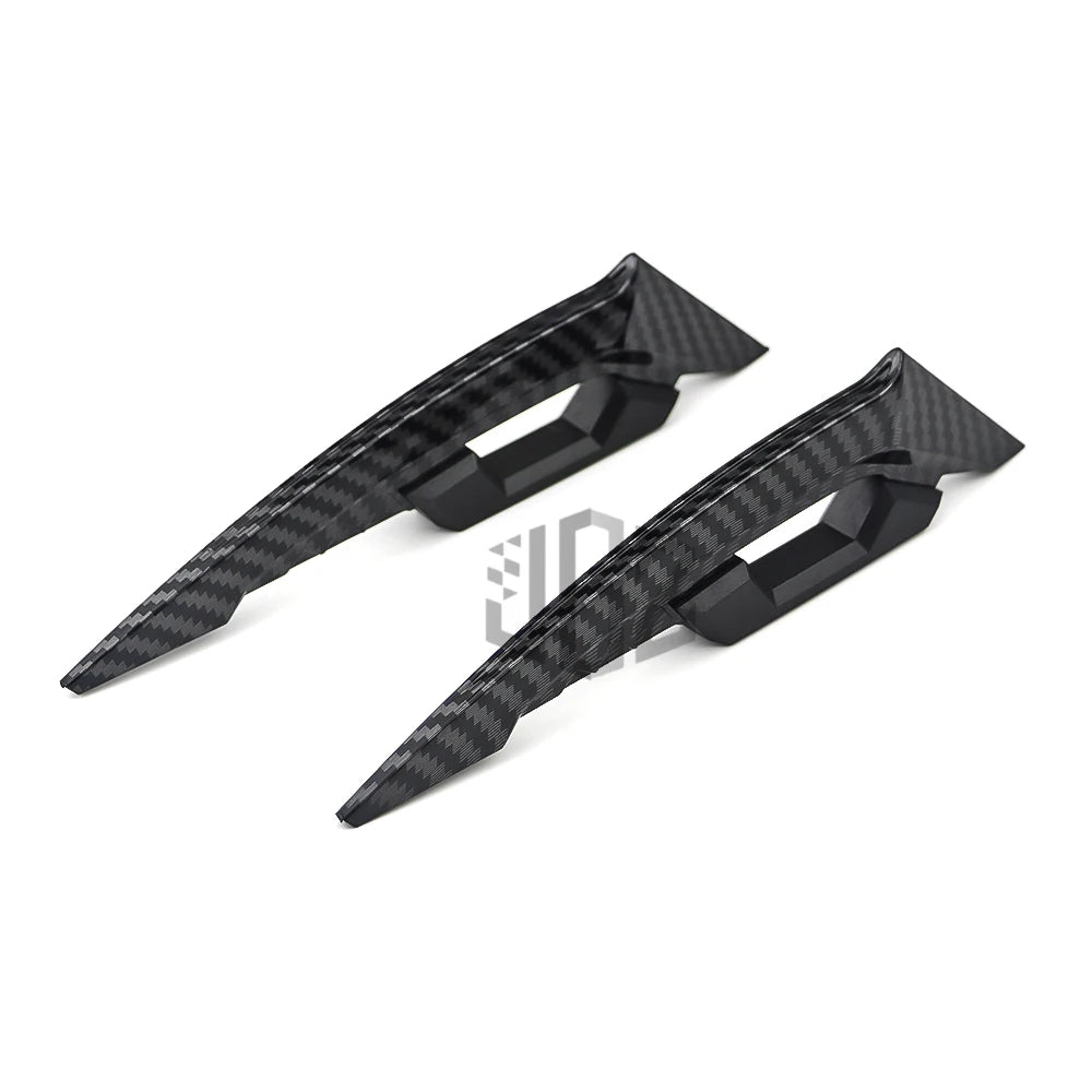 Spoiler lateral dianteiro para motocicleta, conjunto de asas aerodinâmicas para vespa yamaha, acessórios universais para moto