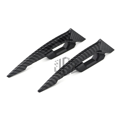 Spoiler lateral dianteiro para motocicleta, conjunto de asas aerodinâmicas para vespa yamaha, acessórios universais para moto