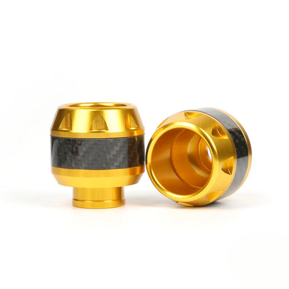 Universal motocicleta caindo proteção moto scooter pneu crash protector roda pneu slider moto acessórios exterior 2 pçs