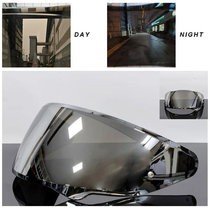 Lente de Visor para Capacete de Motocicleta HJ-38 para HJC I71 F71 HJ-38, Substituição de Capacete, Anti-UV, À Prova de Poeira, Protetor de Vento, Acessórios para Motocicleta
