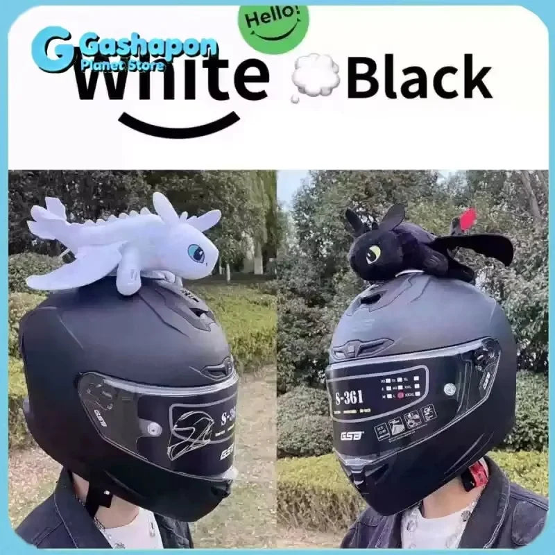 Boneco de Dragão Desdentado Fofo com Capacete, Decoração de Desenho Animado, Colecionável, Presente de Aniversário para Fãs de Anime