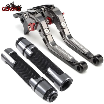 Acessórios de motocicleta Dominar para Bajaj Dominar 400 2017-2023 CNC alavancas de freio e embreagem ajustáveis