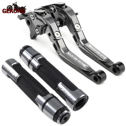 Acessórios de motocicleta Dominar para Bajaj Dominar 400 2017-2023 CNC alavancas de freio e embreagem ajustáveis