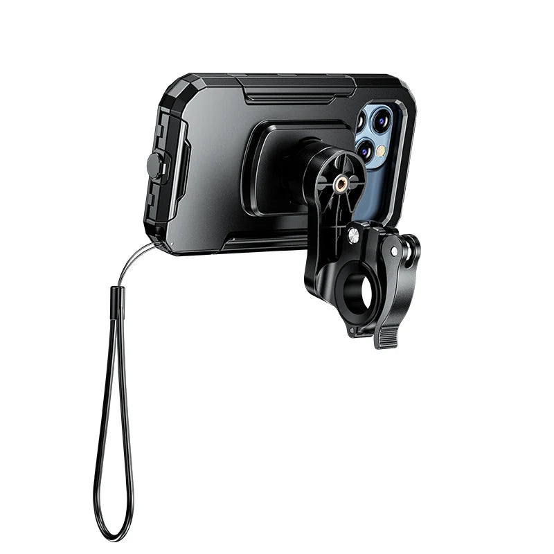 Waterproof Phone Case para bicicleta e motocicleta, celular Mount Bag, moto, scooter, suporte do telefone, guidão, espelho retrovisor, 3 a 8"