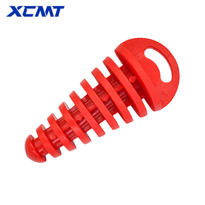 Protetor de Escapamento para Motocicleta, Conjunto de Plugues para Tubo de Escape para KTM Yamaha Husqvarna Dirt Pit Bike, Acessórios MOTO