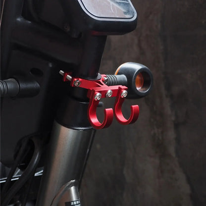 Ganchos para Patinetes Elétricos, Suporte Simples para Bicicletas, Gancho de Armazenamento para Tubos, Fivela de Fixação para E-bikes, Suporte Duplo Portátil de Metal para Capacete