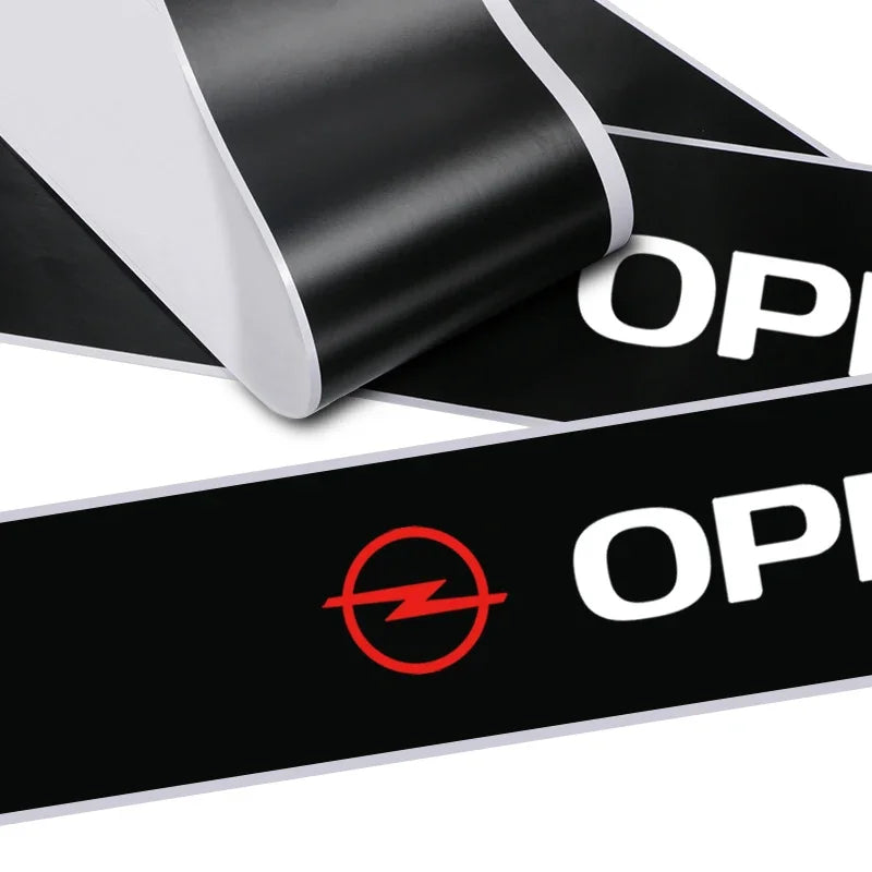 Pára-brisa do carro viseira de sol tira adesivos para evitar luz solar direta para opel insignia astra antara meriva zafira h g corsa