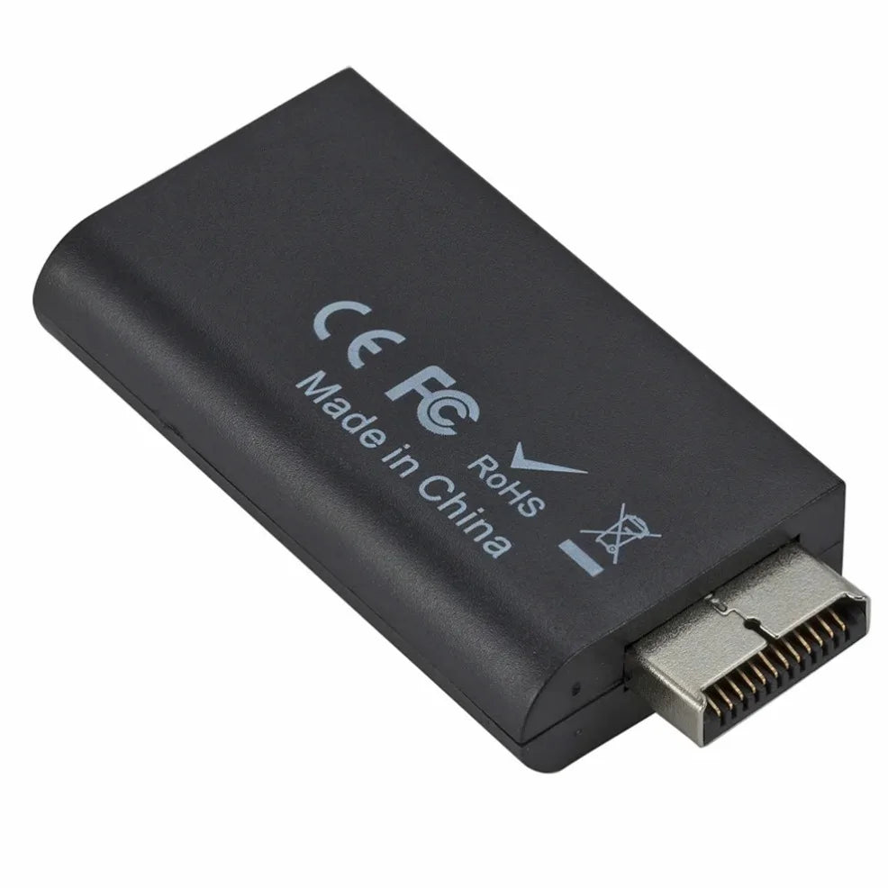For PS2 to HDMI-compatible Converter Audio Video Adapter Full HD 480i/480p/576i with 3.5mm Audio Output for All PS2 Display Mode