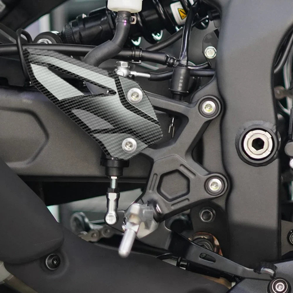 Capa para kawasaki ZX-4R 2023-2024 ZX-4RR 2023-2024 pedal protetor de calcanhar