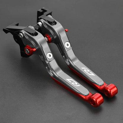 Para yamaha yzfr7 yzf r7 YZF-R7 yzfr7 2023 2022 acessórios da motocicleta extensível ajustável alavancas de freio embreagem guiador apertos