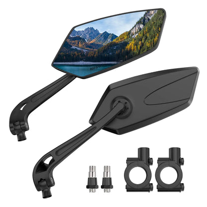 Bicicleta Retrovisor DOMEN 360 °   Girar espelho grande angular ajustável, guidão de bicicleta de estrada, espelhos retrovisores, acessórios de bicicleta