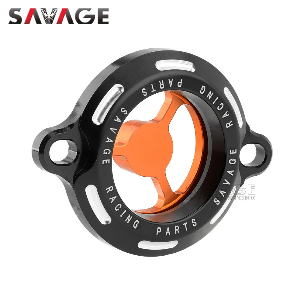 Tampa do filtro de óleo do motor para bajaj pulsar 200ns 200rs 200as 2012-2020 dominar 400 200 ns rs como acessórios da motocicleta tampa clara