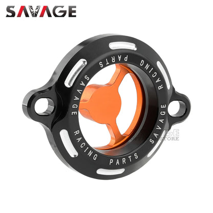 Tampa do filtro de óleo do motor para bajaj pulsar 200ns 200rs 200as 2012-2020 dominar 400 200 ns rs como acessórios da motocicleta tampa clara