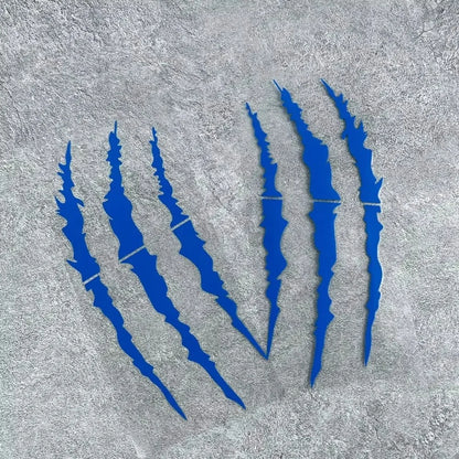 Monster garra zero adesivos de motocicleta para farol carenagem tanque combustível à prova dwaterproof água moto capacete scooter decalques vinil universal
