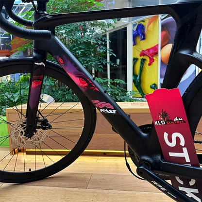 4 PÇS/SET Anime Ciclismo Adesivo, Alta Qualidade, À Prova D' Água, Ótimo para Bicicleta Notebook, Anime-Sport Decalque Personalizado Exclusivo