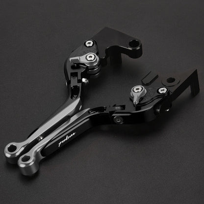 Acessórios para motocicletas, alavancas de freio e embreagem dobráveis e extensíveis ajustáveis, alça para bajaj pulsar 200 ns/as/rs/dominar 400 200ns