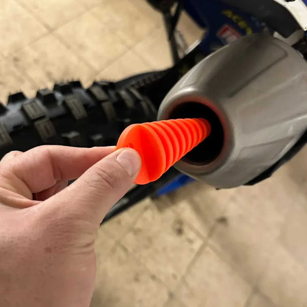 Tampa de Escape para Motocicletas e Motocross (KTM, Yamaha, Honda, Kawasaki, Suzuki) e ATVs