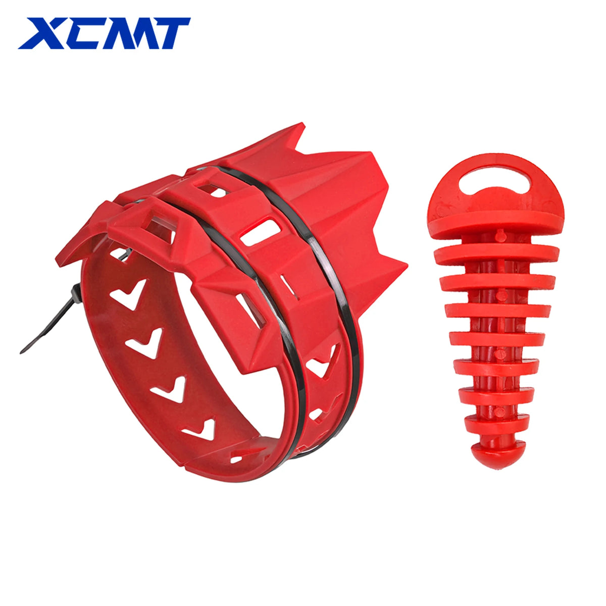 Protetor de Escapamento para Motocicleta, Conjunto de Plugues para Tubo de Escape para KTM Yamaha Husqvarna Dirt Pit Bike, Acessórios MOTO
