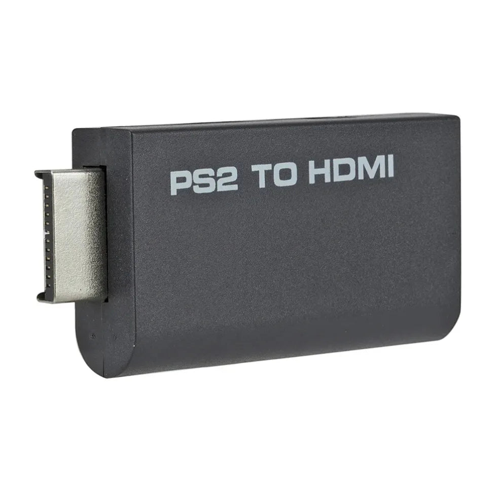 For PS2 to HDMI-compatible Converter Audio Video Adapter Full HD 480i/480p/576i with 3.5mm Audio Output for All PS2 Display Mode