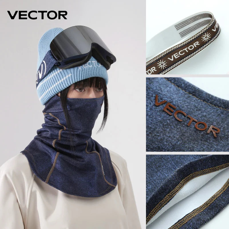 VECTOR Respirável Ao Ar Livre Esqui Snowboard Motocicleta Inverno Mais Quente Esporte Meia Máscara Capa Triangular Cachecol Máscara de Esqui