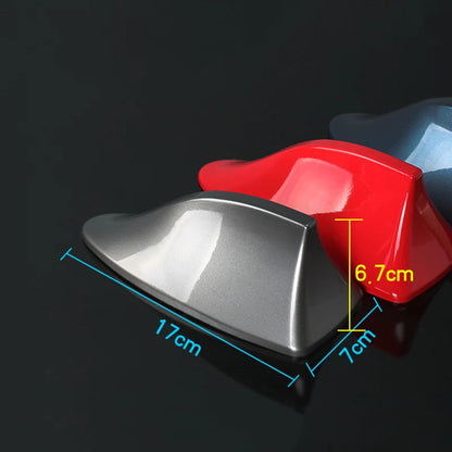 Antena de tubarão para rádio de carro, antena de tubarão, design de sinal fm para kia picanto, acessórios para assento ibiza 6l