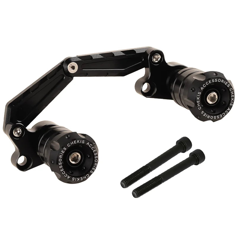 Chekis acessórios genuínos para motocicleta, adequados para yamaha nmax125/155 xmax250/300 nvx155 aerox155, tubo de escape modificado, bastão anti-queda, proteção de bola anticolisão