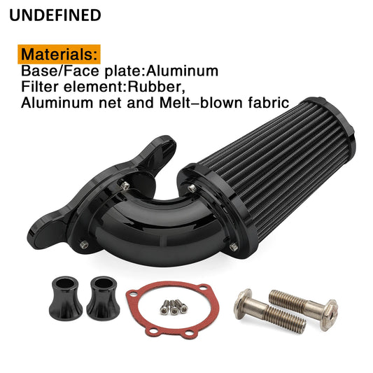 Sistema de Filtro de Ar para Motocicletas Harley Sportster XLH XL 883 1200 Iron Forty-Eight Seventy-Two 1991-2022