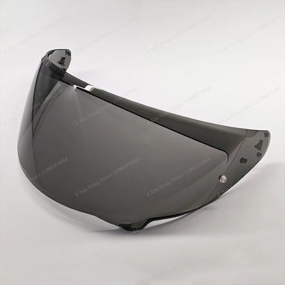 Lente de Viseira para Capacete de Motocicleta HJC HJ-38 I71 F71 - Substituição Anti-UV, Anti-Risco, À Prova de Poeira e Protetor Contra Vento - Acessórios para Motocicleta