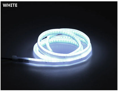 Luz led para capô de carro com sinal de seta, digitalização amarela, partida drl, luzes diurnas dinâmicas, lâmpada decorativa automática, 12v