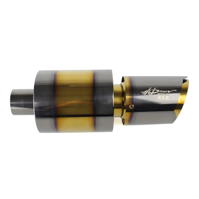 Ponta de escape de aço inoxidável silenciador universal tubo de escape jdm escape de alta qualidade