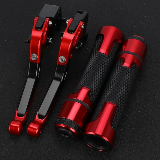 Alavancas de embreagem de freio ajustáveis para motocicleta, Punhos do guidão, Acessórios para Bajaj Pulsar 200 NS/200 RS/200 A, Todos os anos 2015, 2016