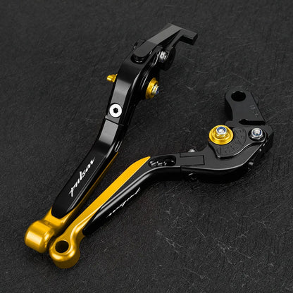 Para bajaj pulsar 200 ns/as/rs/dominar 400 alavancas de freio embreagem da motocicleta & freio mão guiador aperto lidar com apertos mão