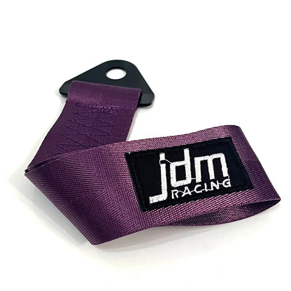 Correia de reboque de náilon de alta resistência universal jdm racing carro reboque auto cordas de reboque dianteiro e traseiro pára-choques reboque cinta de reboque decoração