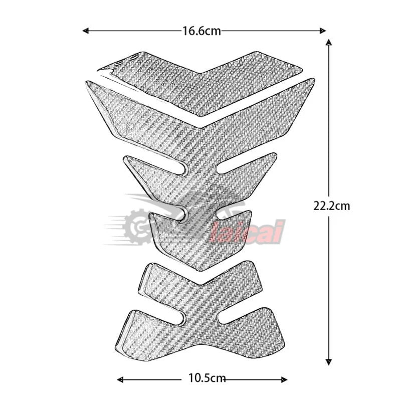 Para bajaj dominar dominar400 dominar200 acessórios da motocicleta de fibra carbono 3d óleo combustível gás tanque almofada decalque protetor adesivo