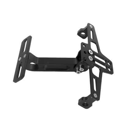 Suporte para placa de matrícula traseira de motocicleta, feito de liga de alumínio, acessório universal para motocicletas, peças para modificação de motocicletas.