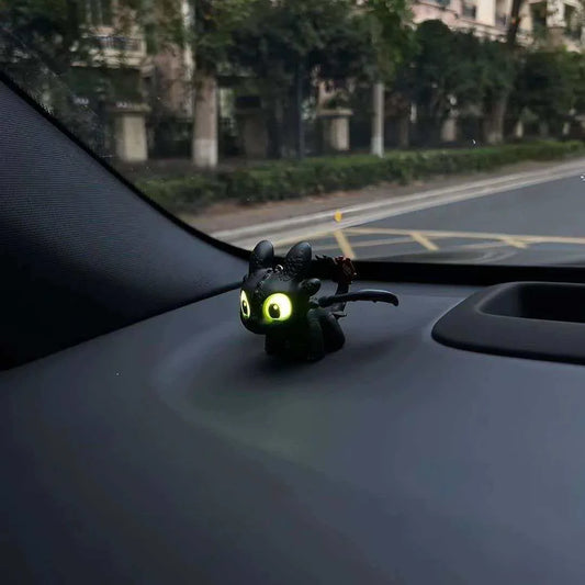 Pingente de Boneco Desdentado do Desafio do Dragão Global com Criatividade Luminosa, Presente Noturno para Meninos e Meninas, Decoração de Carro
