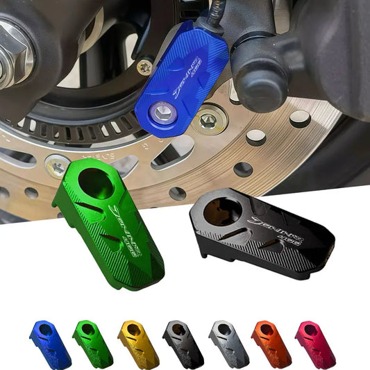 Para BAJAJ DOMINAR 250 400 DOMINAR250 DOMINAR400, todos os anos, acessórios para motocicletas, capa protetora de sensor em liga de alumínio e ABS.