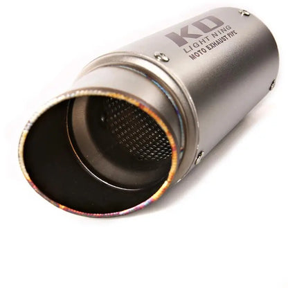 Tubo de escape para motocicleta CFMOTO, aço inoxidável, deslizamento, DB Killer removível, Escape Mid Link, DB Killer, 51mm, 2022 a 2024
