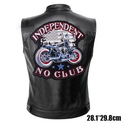 Patches Bordados Grandes para Costurar ou Termocolantes em Couro, Jeans, Roupas, DIY, Motocicleta, Biker, Punk