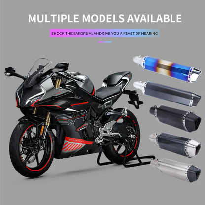 Escorregar em 38-51mm universal escape da motocicleta para motos de alta qualidade para atv bicicleta de rua peças de reposição da motocicleta