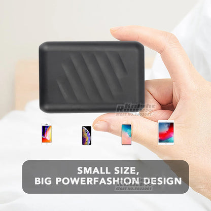 7.4v/3a/20000mah power bank carregador portátil powerbank bateria externa do telefone móvel carregamento rápido para colete aquecido jaqueta calças