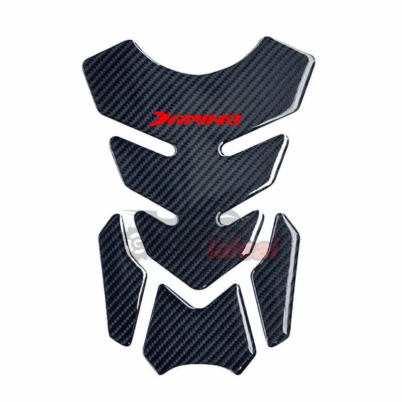 Para bajaj dominar dominar400 dominar200 acessórios da motocicleta de fibra carbono 3d óleo combustível gás tanque almofada decalque protetor adesivo