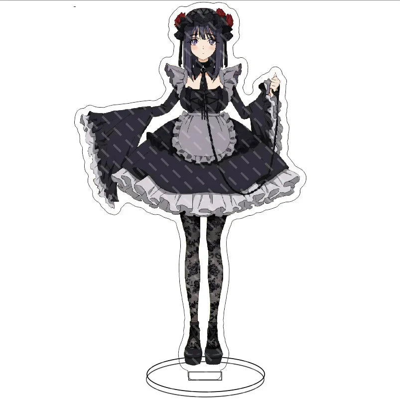 16CM Anime My Dress-Up Darling Marin Kitagawa Sajuna Inui Sajuna Inui Wakana Gojo Figura de Acrílico com Suporte, Ornamentos Cos, Presentes
