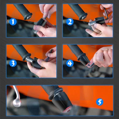 Alavanca de freio de embreagem dobrável ajustável para motocicleta, Grips do guidão termina, Bajaj Pulsar 200 NS, 200 RS, 200 A, 2021 2022 2023 2024