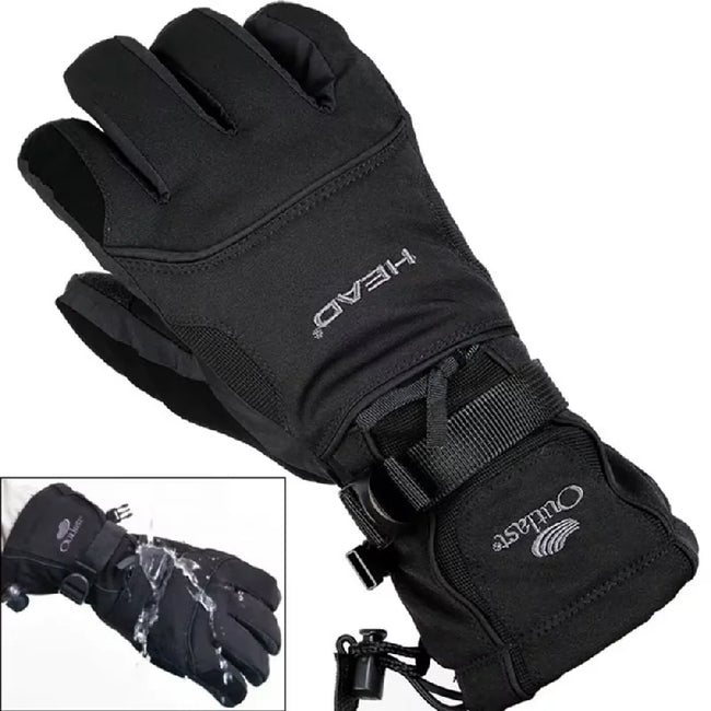 Nova marca luvas de esqui dos homens luvas de snowboard snowmobile motocicleta equitação luvas de inverno à prova de vento à prova dwindproof água unisex luvas de neve