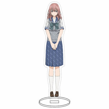 16CM Anime My Dress-Up Darling Marin Kitagawa Sajuna Inui Sajuna Inui Wakana Gojo Figura de Acrílico com Suporte, Ornamentos Cos, Presentes