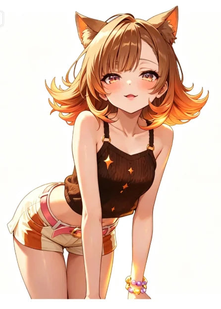 1 Adesivo de Vinil com Orelhas de Gato para Meninas Anime, Adesivo Impermeável e Resistente ao Sol para Carro, Moto, Garrafa de Água, Laptop, Presente para Otakus
