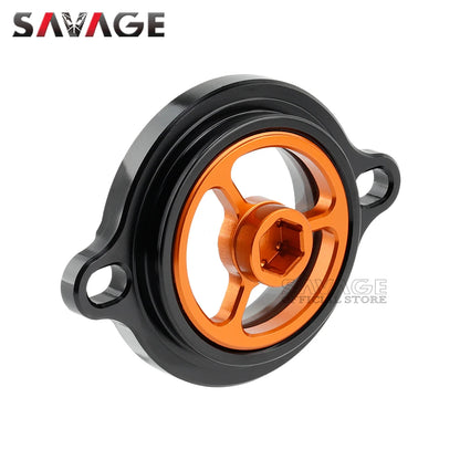 Tampa do filtro de óleo do motor para bajaj pulsar 200ns 200rs 200as 2012-2020 dominar 400 200 ns rs como acessórios da motocicleta tampa clara