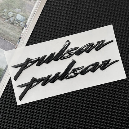 Para Bajaj Pulsar RS 200 NS200 N250 NS 125 150 160 180, Adesivos de Emblema 3D Macios, Adesivos para Motocicleta, Acessórios de Decalque de Logotipo para Carroceria de Moto