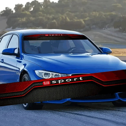 Adesivos para Para-brisa de Carro QF1320, Decalques Estilo UV, Adesivos Grandes para Carro